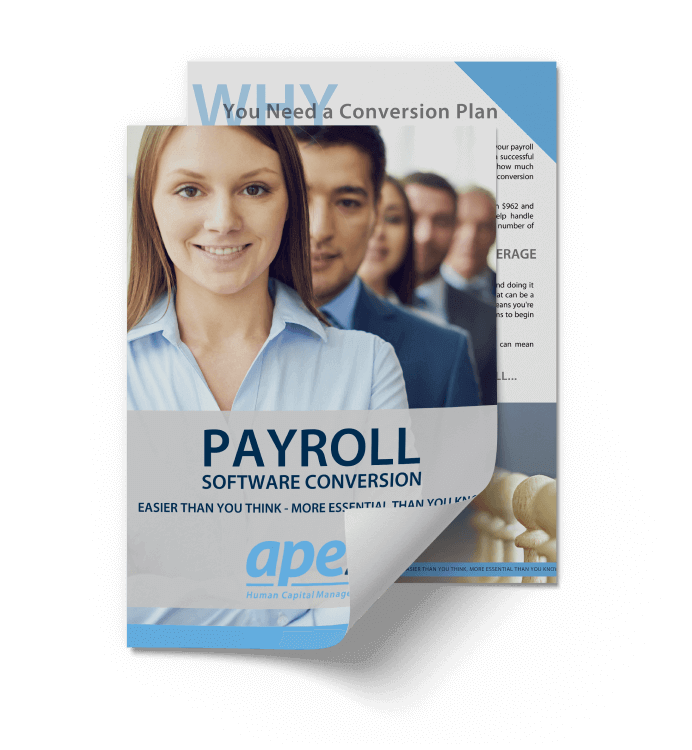 Changing payroll software - creating a conversion plan