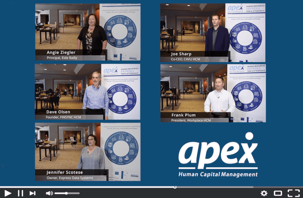 Apex HCM customer testimonials video
