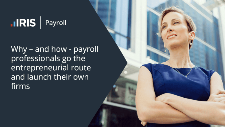 Entrepreneurial journey of payroll and professional services into launching own firms.